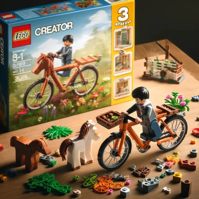 Rowery z Klocków LEGO: Instrukcje Budowania